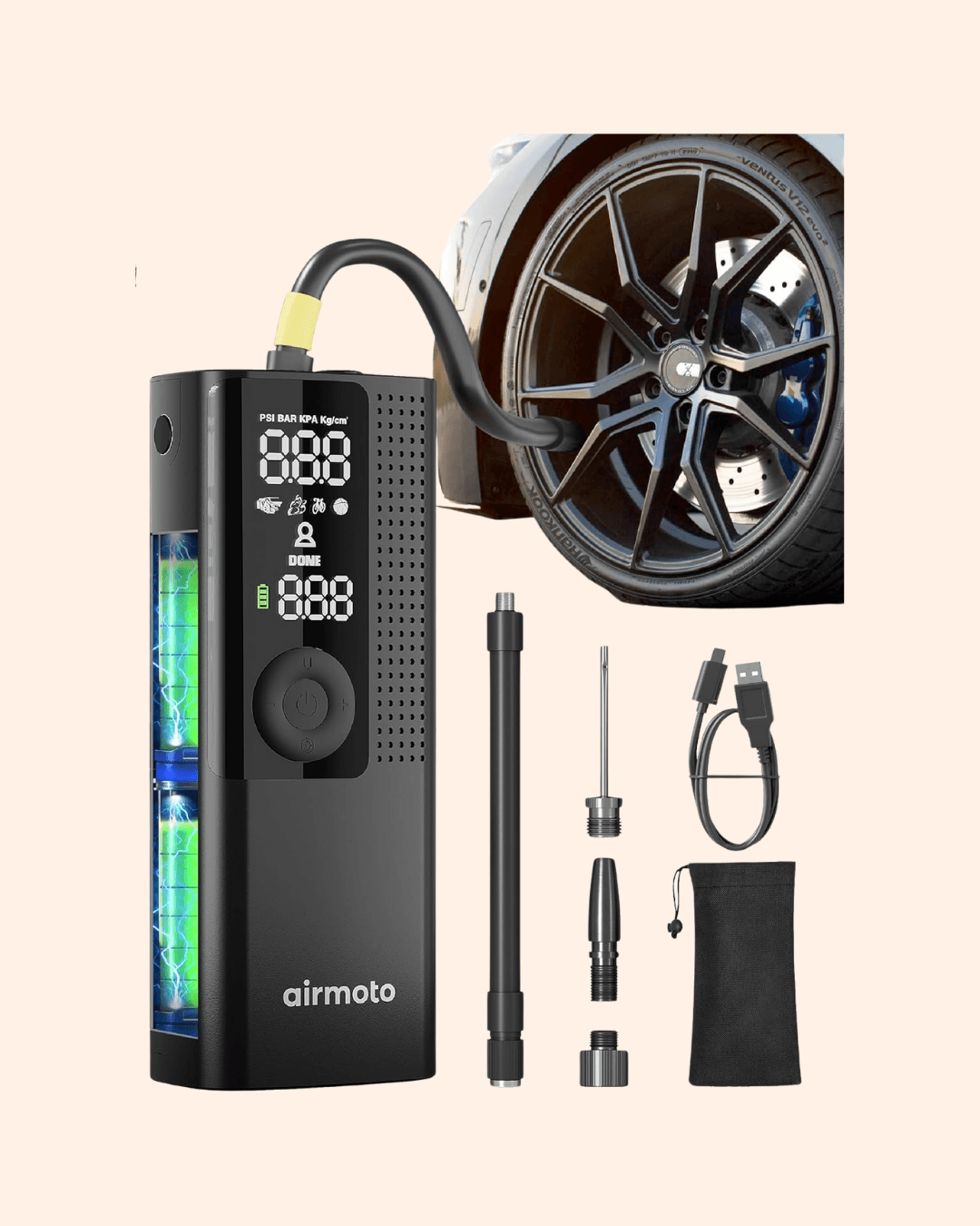 Airmoto Tire Inflator
